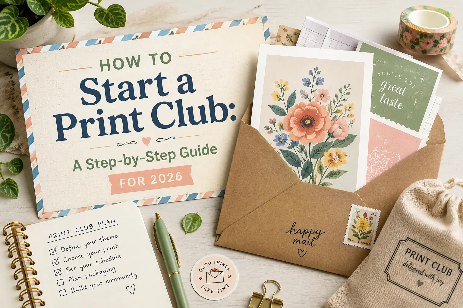 How to Start a Print Club: A Step-by-Step Guide for 2026